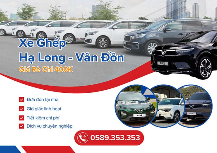xe ghep ha long van don